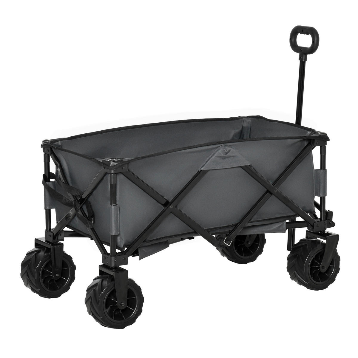 Outsunny Transportwagen grau B/H/L: ca. 55x61x108 cm Transportwagen - grau (108,00/55,00/61,00cm) - Outsunny
