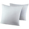 Kissenhülle Renforce Kissenbezug-Renforce_2erPack 80x80 - silber (80,00/80,00cm)
