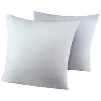 Kissenhülle Renforce Kissenbezug-Renforce_2erPack 80x80 - silber (80,00/80,00cm)