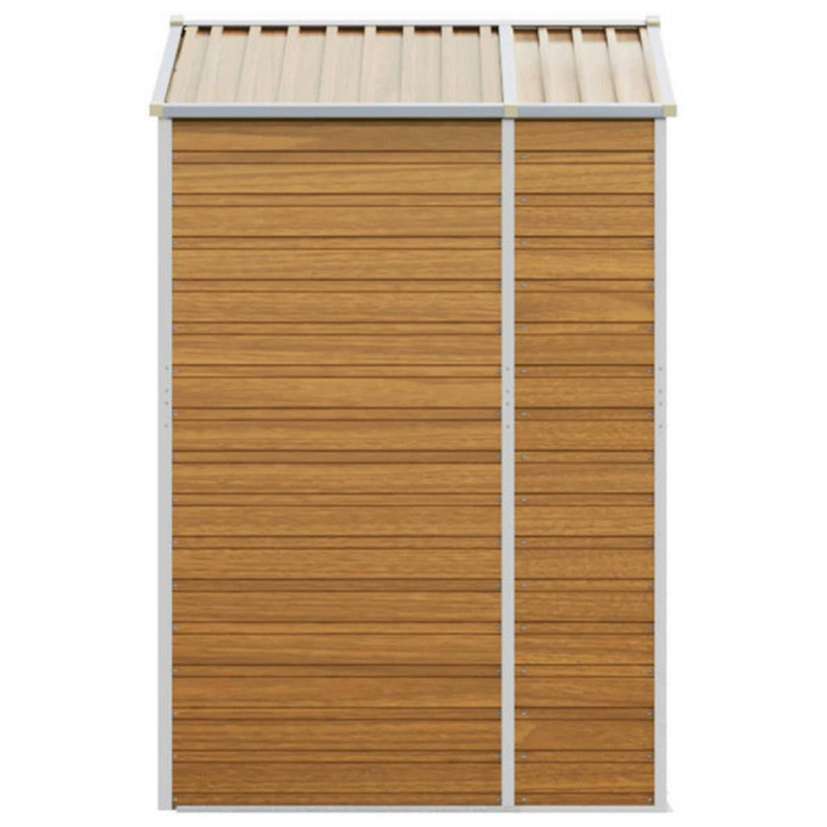 vidaXL Gartenhaus braun B/H/T: ca. 191x198x130 cm Gartenhaus - braun (191,00/198,00/130,00cm) - vidaXL