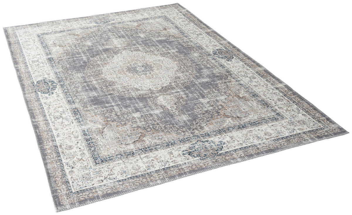 Teppich Edessa grau B/L: ca. 140x200 cm Edessa - beige/grau (140,00/200,00cm)