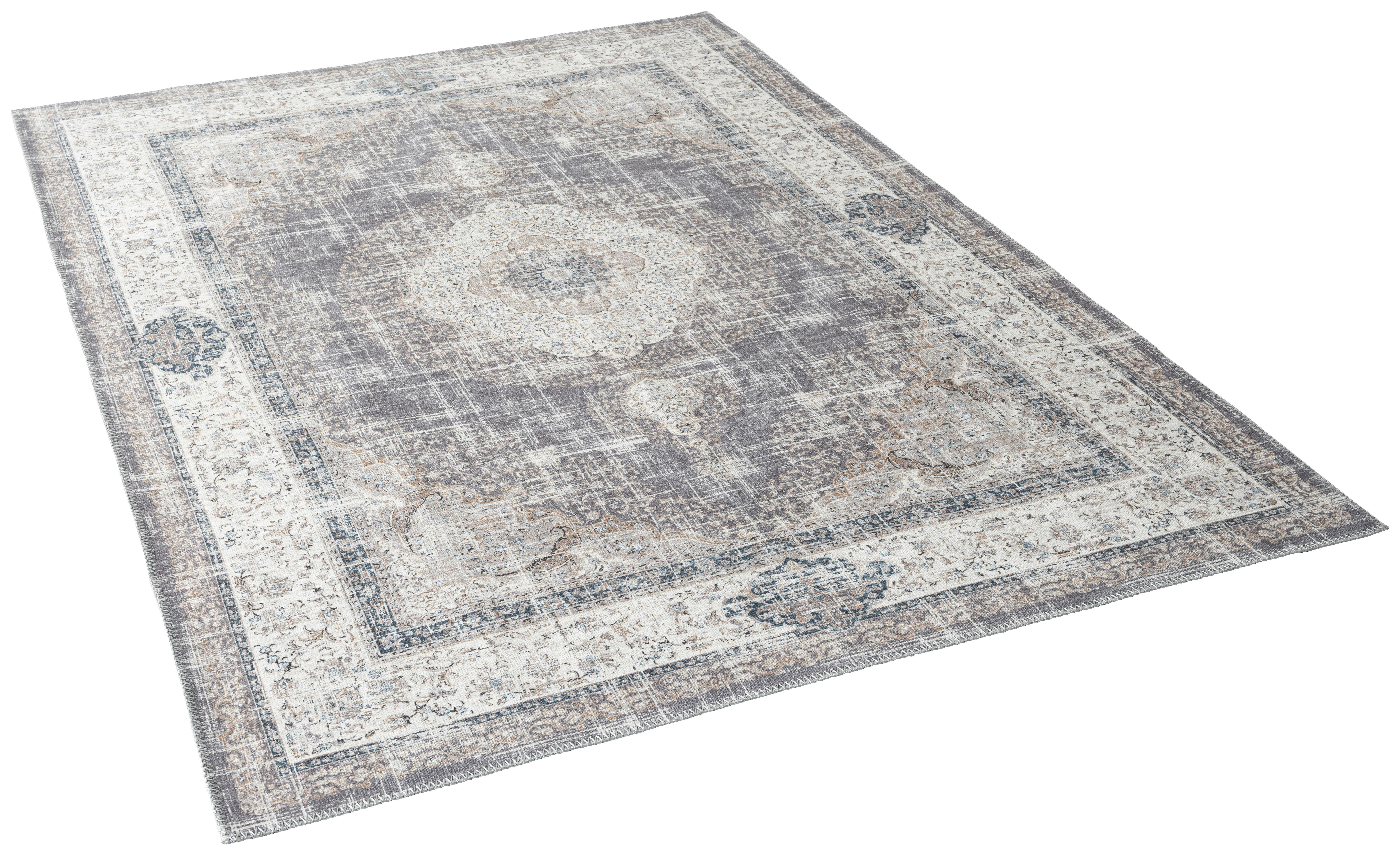 Thumbnail - Teppich Edessa grau B/L: ca. 140x200 cm