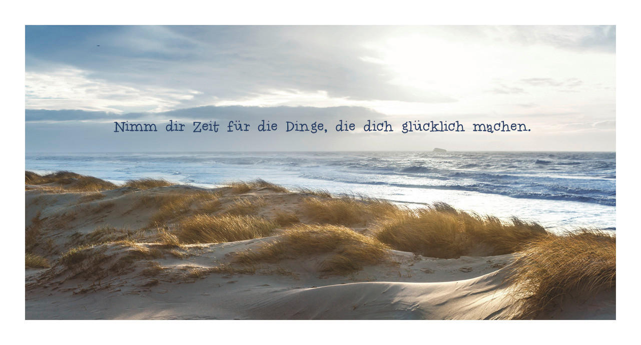 Bönninghoff Keilrahmenbild Spruch B/L: ca. 20x40 cm Keilrahmenbild 20x40cm - bunt (20,00/40,00cm) - Bönninghoff