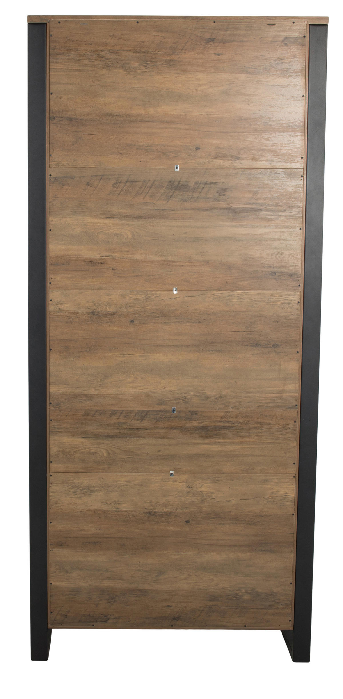 Vitrine Ute Akazie Nachbildung schwarz MDF Ute - schwarz