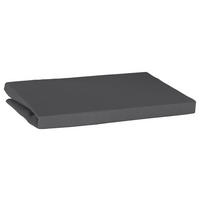 Spannbetttuch Jersey Spannbetttuch-Jersey 100x200cm - anthrazit (100,00/200,00cm) - oh cosy