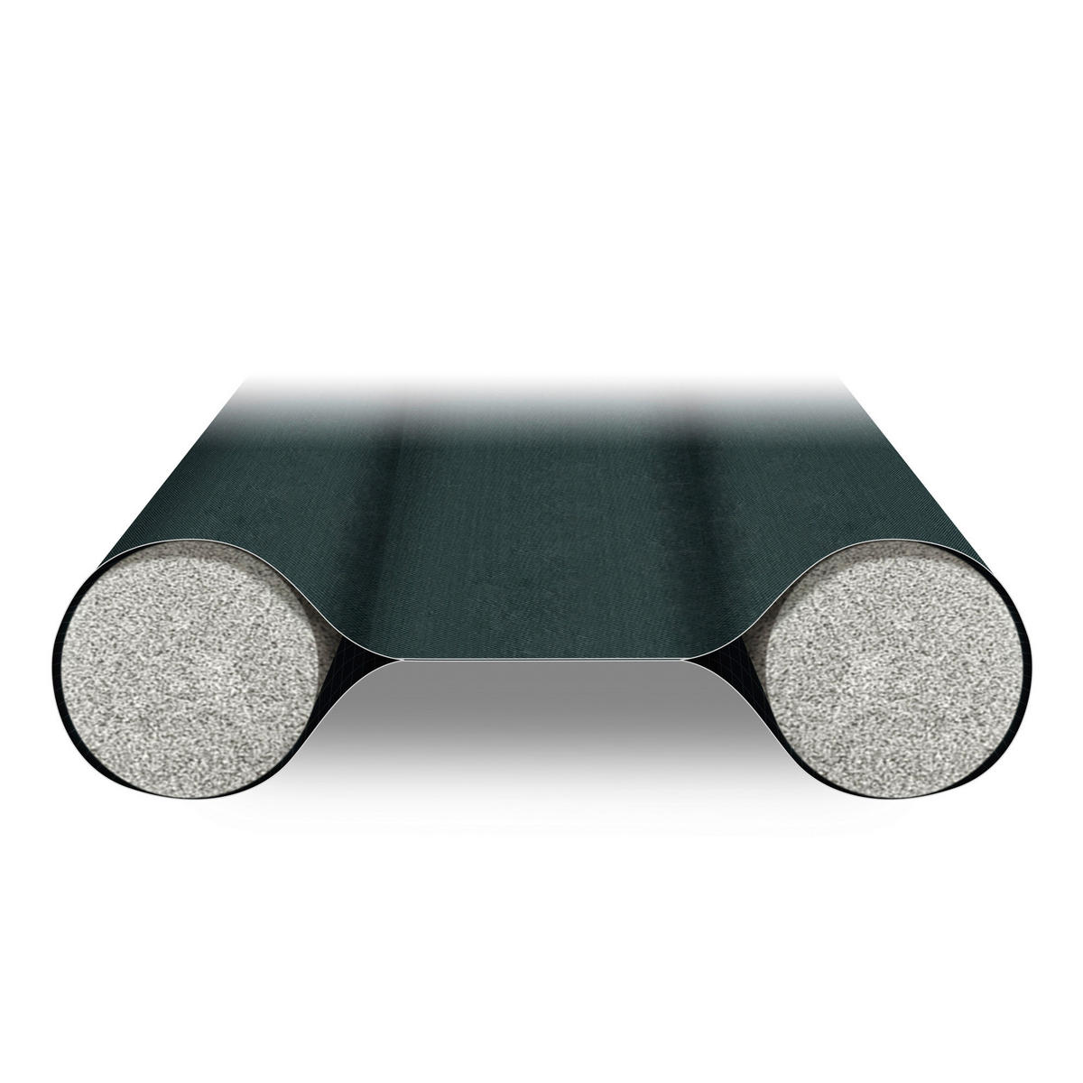 Doppeltürdichtung anthrazit B/L: ca. 3x95 cm Zugluftstopper anthrazit - anthrazit (3,00/95,00cm)