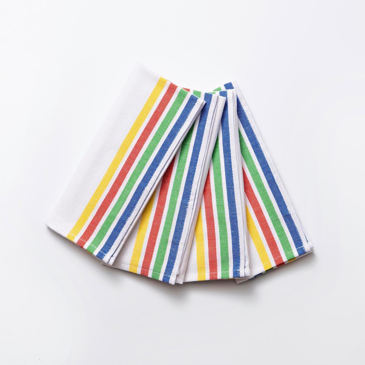 BENETTON Platzmattenset Rainbow multicolor Baumwolle B/L: ca. 30x45 cm Rainbow - multicolor (30,00/45,00cm) - BENETTON