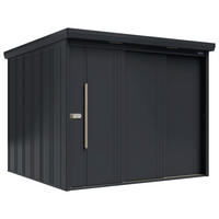 Takubo Gerätehaus Casa anthrazit B/H/L: ca. 253x211x229 cm Casa - anthrazit (229,00/253,00/211,00cm) - Takubo