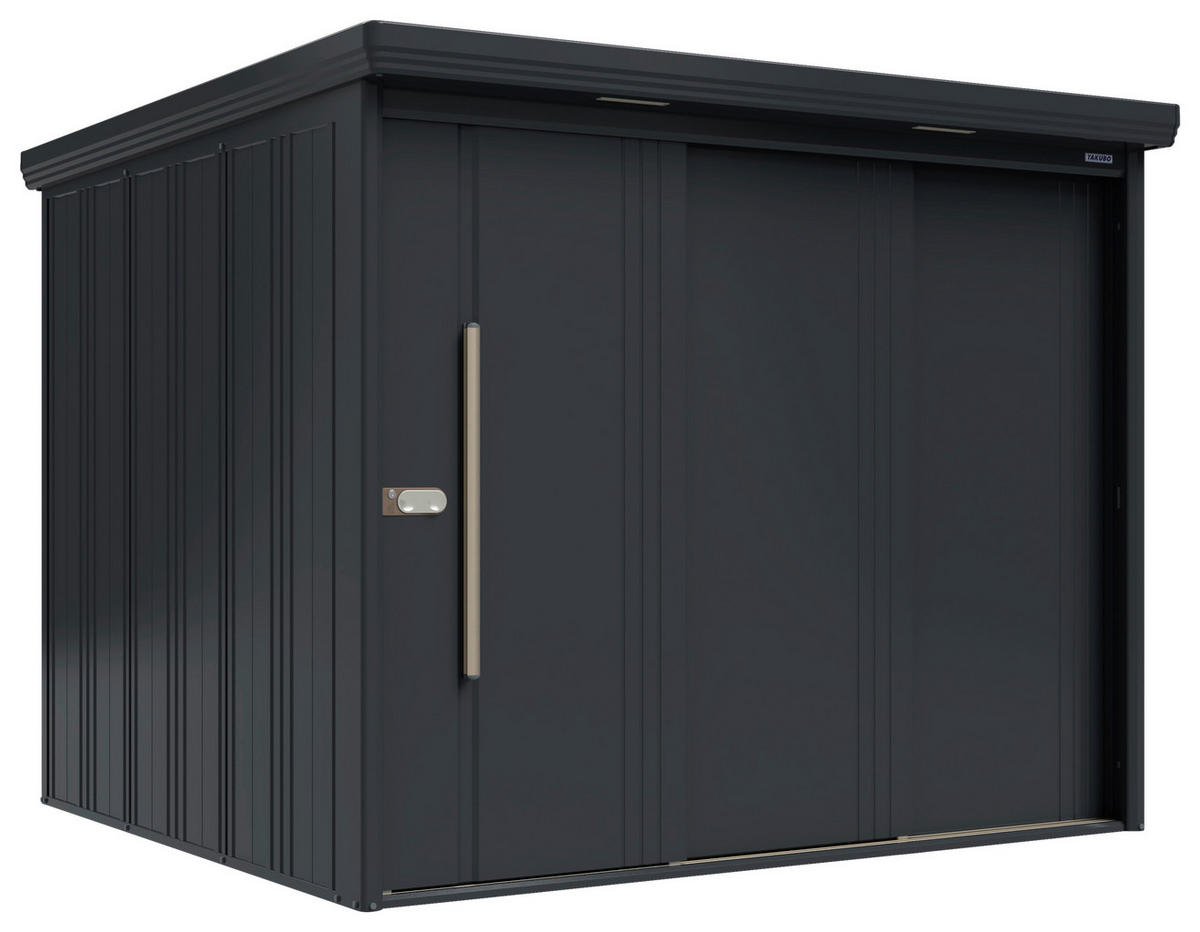 Takubo Gerätehaus Casa anthrazit B/H/L: ca. 253x211x229 cm Casa - anthrazit (229,00/253,00/211,00cm) - Takubo
