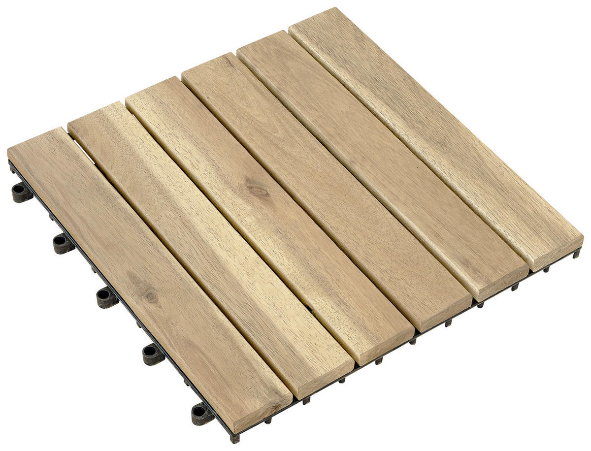 POCOline Terrassenfliese Natur natur B/L: ca. 30x30 cm Natur - natur (30,00/30,00/2,40cm) - POCOline