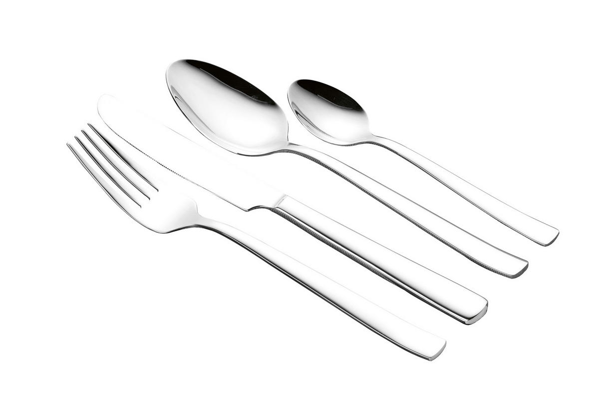 Besteckset Leandra Edelstahloptik Edelstahl 24 tlg. Leandra - Edelstahloptik