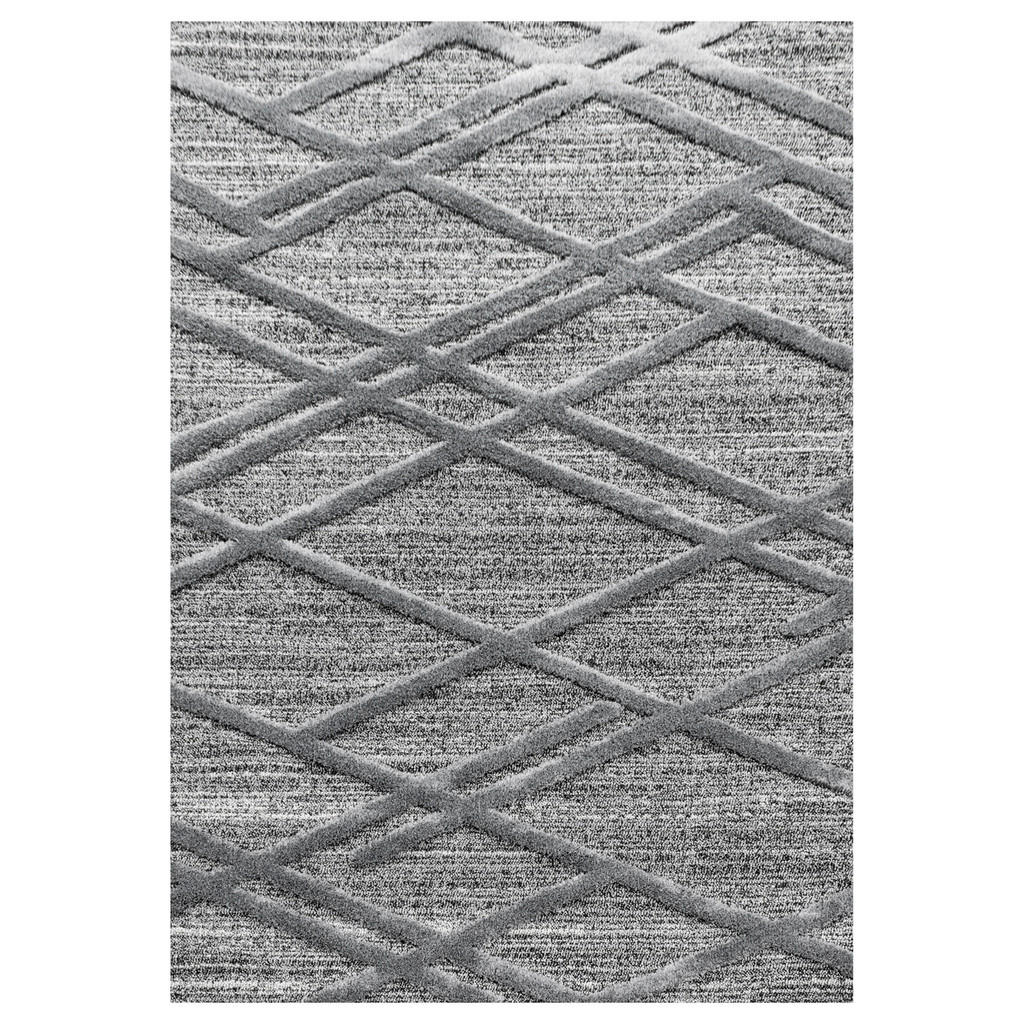 Thumbnail - Ayyildiz Teppich PISA grau B/L: ca. 80x250 cm