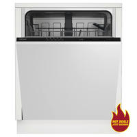 Mican Einbaugeschirrspüler GSV60D Edelstahloptik Edelstahl B/H/T: ca. 59,8x82x55 cm GSV60D - Edelstahloptik (59,80/82,00/55,00cm) - Mican