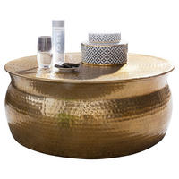 Couchtisch gold B/H/T: ca. 0x31x0 cm Couchtisch - gold (0,00/31,00/0,00cm) - Wohnling