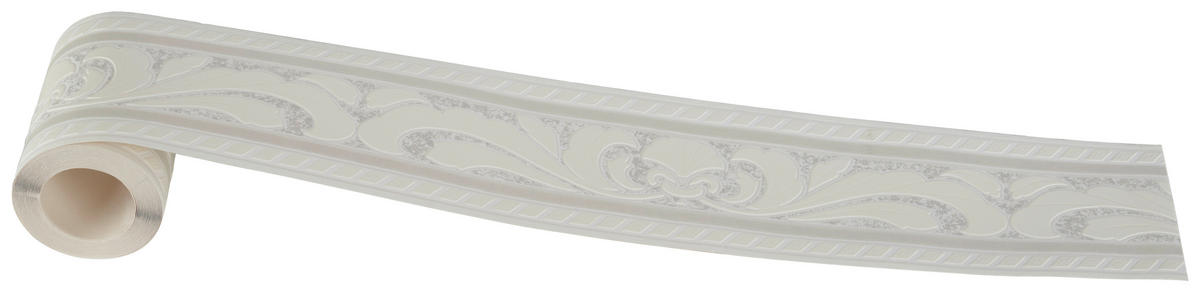 Borte Ornament creme grau B/L: ca. 10,5x500 cm Vinylborte_6816-14 - creme/grau (10,50/500,00cm)