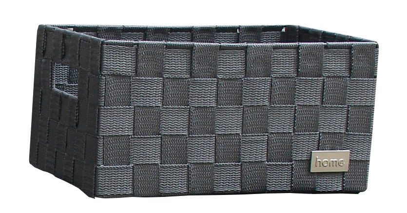 POCOline Aufbewahrungskorb grau Nylon B/H/L: ca. 16x21x31 cm Korb_Nina_M grau - grau (31,00/16,00/21,00cm) - POCOline