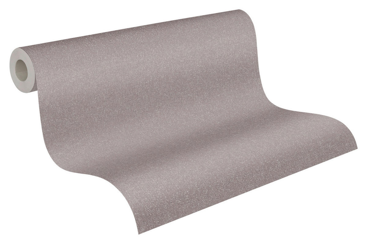 A.S.Creation Vliestapete Terra Uni grau B/L: ca. 53x1005 cm Terra - grau (53,00/1005,00cm) - A.S.Creation