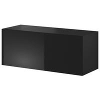 TV-Lowboard VIVIEN schwarz schwarz glanz B/H/T: ca. 100x40x38 cm VIVIEN - schwarz (100,00/40,00/38,00cm) - WIPMEB