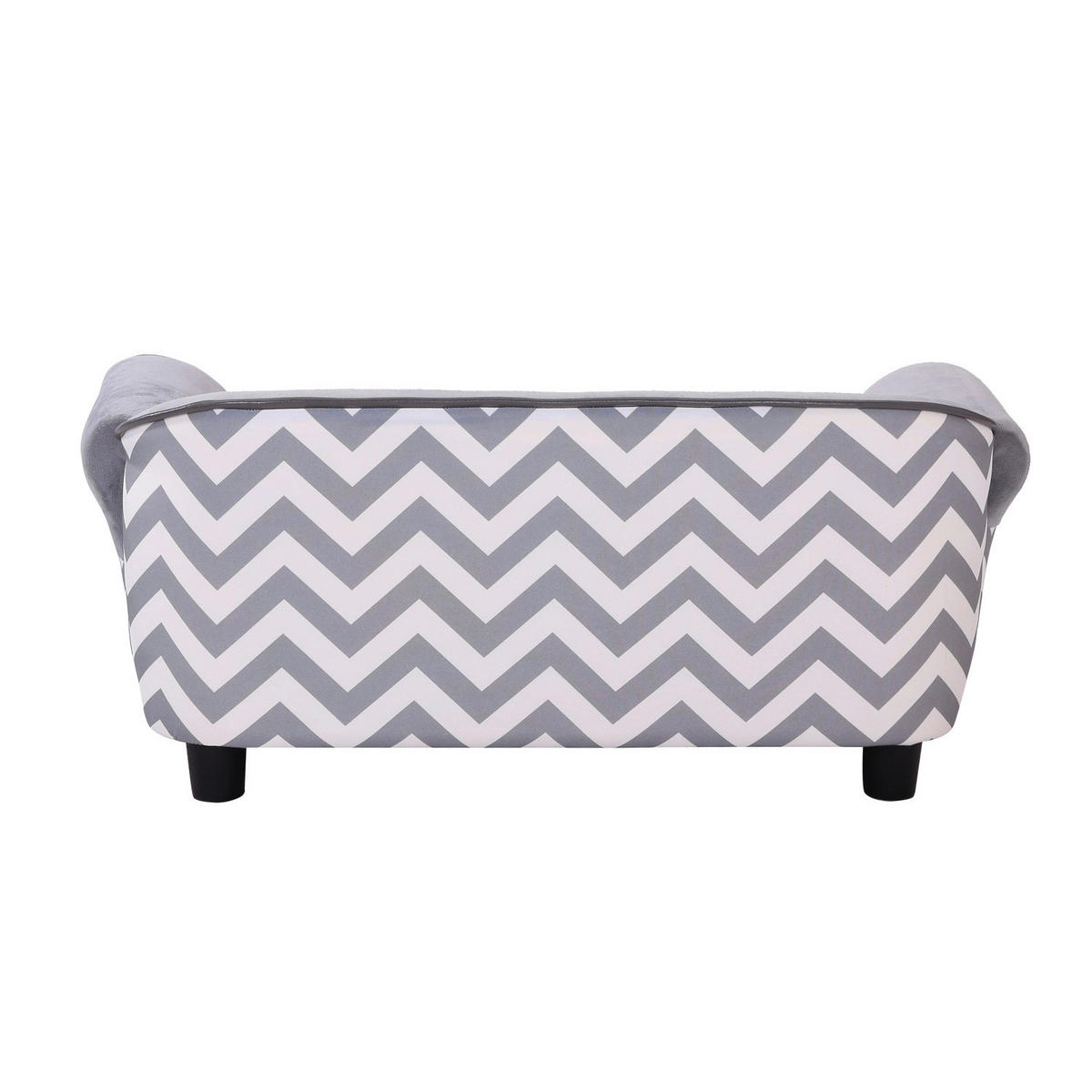 PawHut Hundesofa grau Holz B/H/L: ca. 41x33x74 cm Hundesofa - grau (74,00/41,00/33,00cm) - PawHut
