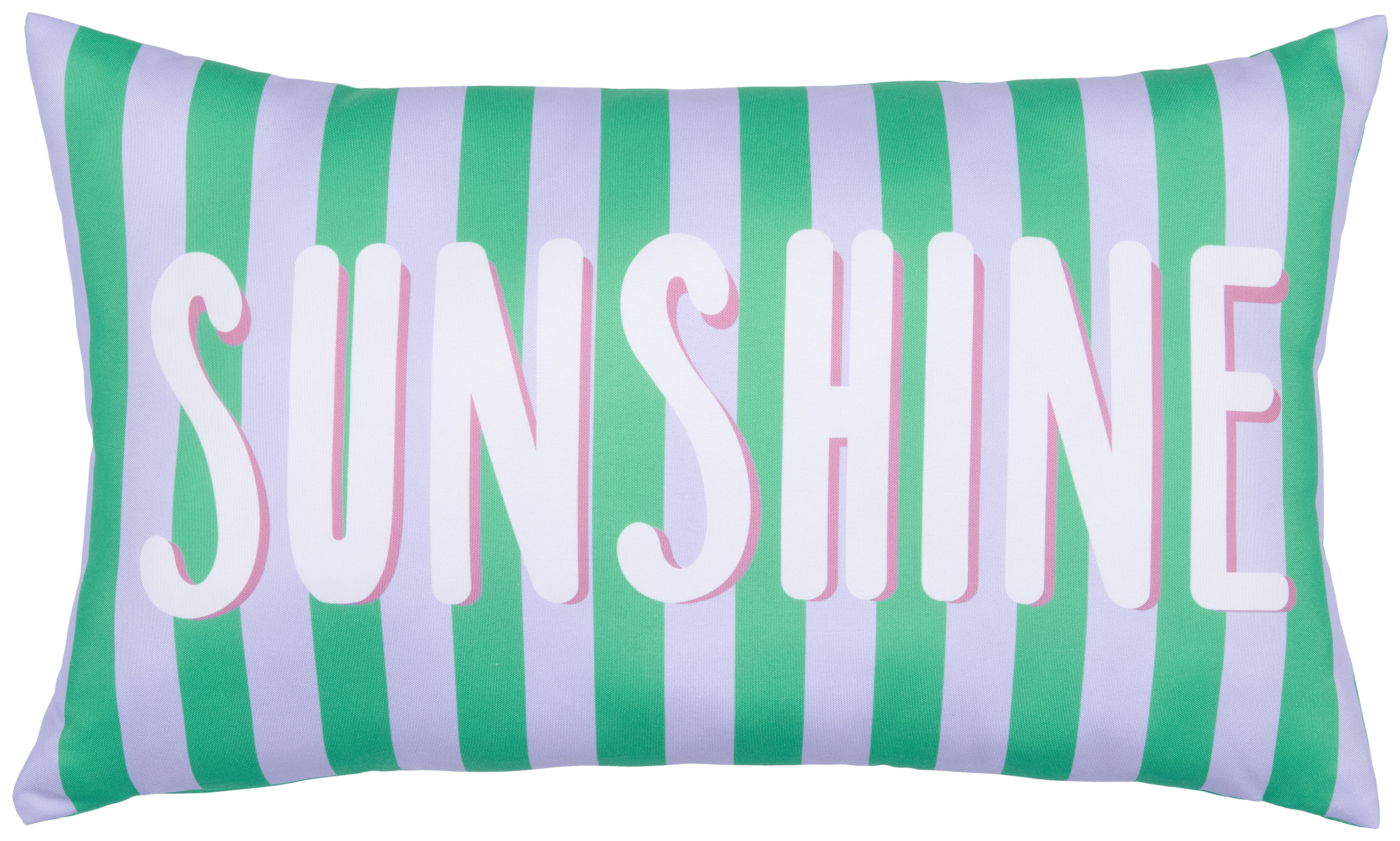 Dekokissen Dekokissen_Outdoor Sunshine - lila/grün (50,00/30,00cm) - POCOline