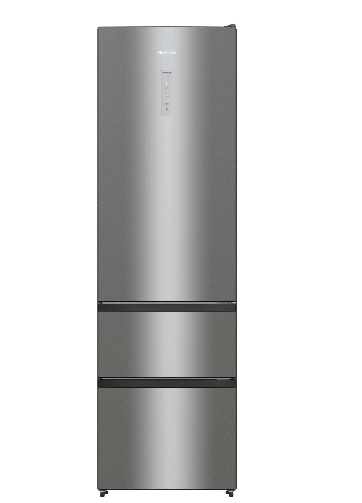 Hisense Kühl-/Gefrierkombination RM469N4ACD Silbergrau Kühl-Gefrierkombi RM469N4ACD - Silbergrau - Hisense