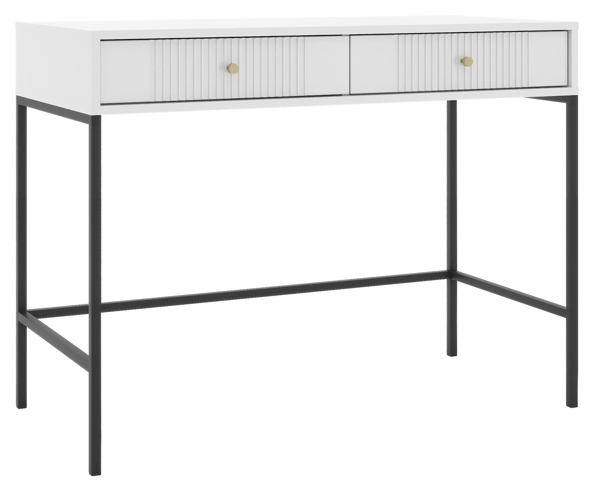 Schminktisch ISEO weiß B/H/T: ca. 104,3x79x60 cm ISEO - weiß (104,30/79,00/60,00cm) - WIPMEB