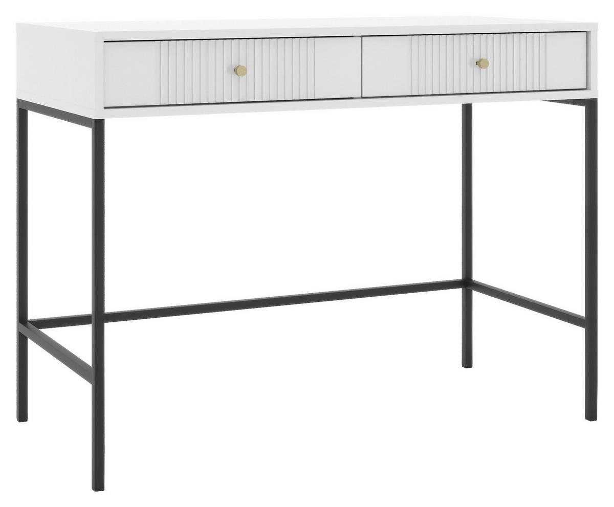 Schminktisch ISEO weiß B/H/T: ca. 104,3x79x60 cm ISEO - weiß (104,30/79,00/60,00cm) - WIPMEB