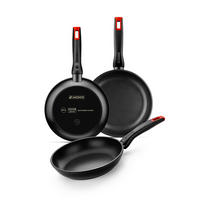 Monix Pfannenset Hermanos Torres schwarz Aluminium Hermanos Torres - schwarz - Monix