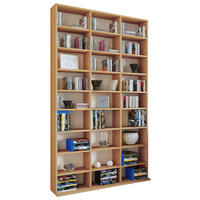 Regal Megosa Maxi buche Nachbildung Holzwerkstoff B/H/T: ca. 102x183x23 cm Megosa Maxi - buche (102,00/183,00/23,00cm) - VCM Möbel