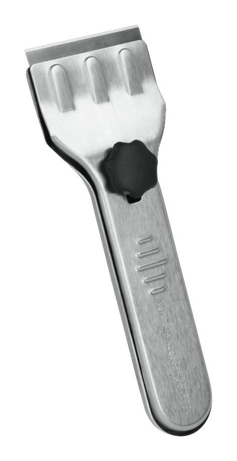 Metaltex Ceranfeldschaber silber Edelstahl Ceranfeldschaber - silber - Metaltex