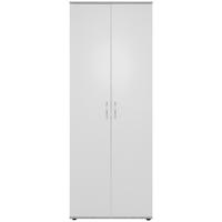 Mehrzweckschrank Andy 3 Beton Optik weiß B/H/T: ca. 70x187x34 cm Andy 3 - Beton/weiß (70,00/187,00/34,00cm)