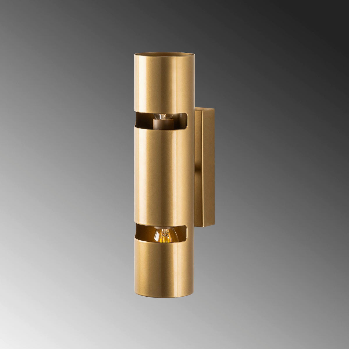 Opviq Wandleuchte gold Metall B/H/L: ca. 30x13x8 cm E14 1 Brennstellen Luxora - gold (8,00/30,00/13,00cm) - Opviq
