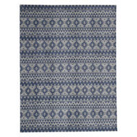 Kayoom Flachgewebeteppich Sunny 210 hellblau B/L: ca. 120x170 cm Sunny 210 - hellblau (120,00/170,00cm) - Kayoom
