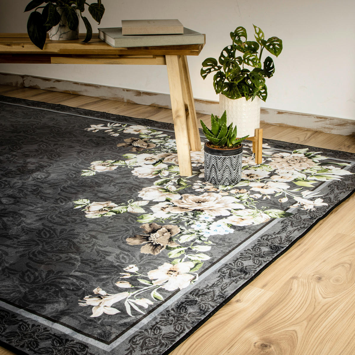 Obsession Teppich My Tranquil grau B/H/T/L/D: ca. 200x0,6x0x290x0 cm My Tranquil - grau (290,00/200,00/0,60cm) - Obsession