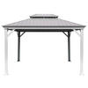 Sojag Pavillon Messina champagner Metall B/H/L: ca. 483x307x363 cm Messina - champagner (363,00/483,00/307,00cm) - Sojag