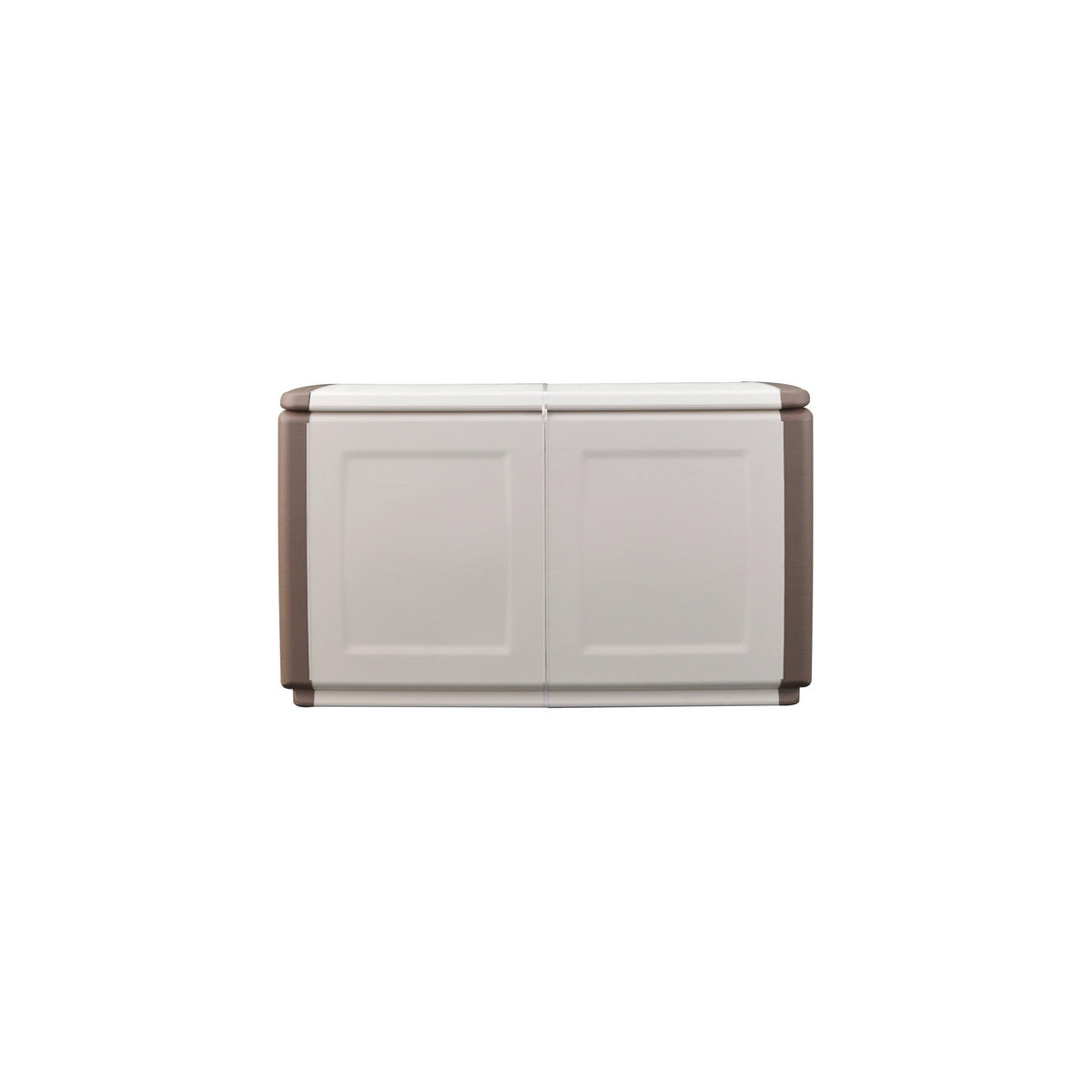 Artplast Multibox Cubo braun B/H/L: ca. 53x57x96 cm Cubo - braun/beige (96,00/53,00/57,00cm) - ArtPlast