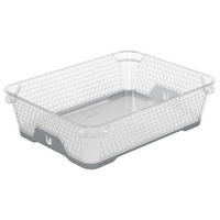 keeeper Stapelkörbchen grau B/H/L: ca. 20x7x26,5 cm Stapelkörbchen_Jonas - grau (26,50/20,00/7,00cm) - keeeper