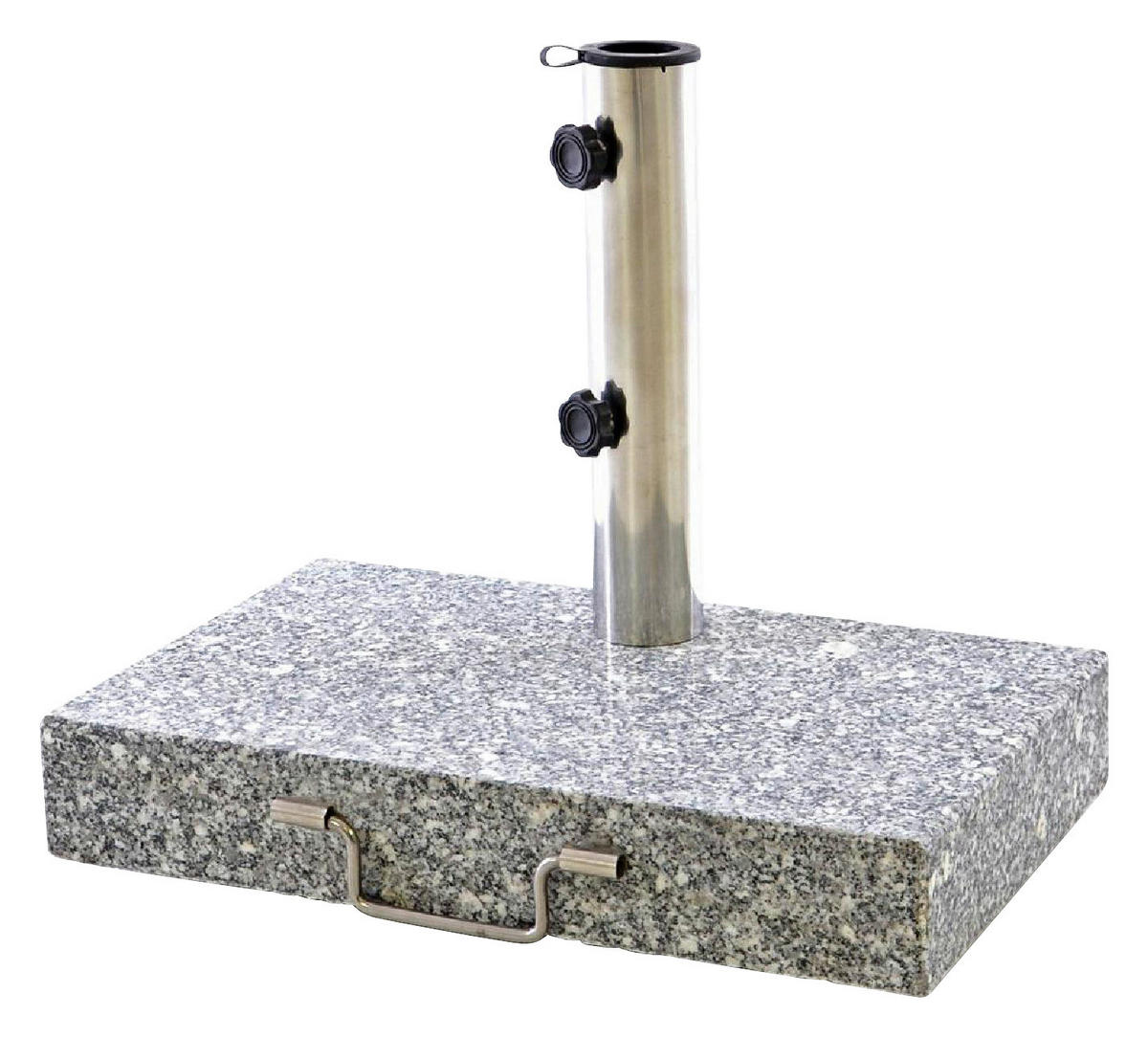 VCM Schirmständer grau Granit B/H/T: ca. 45x39x28 cm Schirmständer - grau (45,00/39,00/28,00cm) - VCM