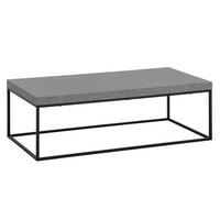 Couchtisch Beton Optik B/H/T: ca. 120x38x60 cm Couchtisch - Beton (120,00/38,00/60,00cm) - Wohnling