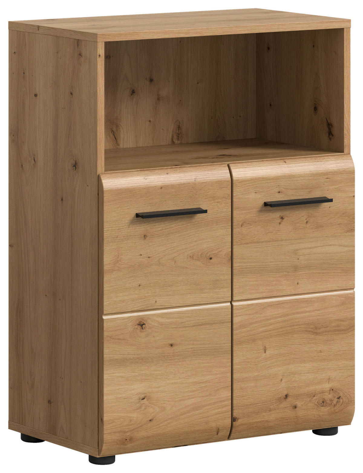 Schrank Ice Artisan Oak Nachbildung B/H/T: ca. 60x80x30 cm Ice - (60,00/80,00/30,00cm) - xonox.home