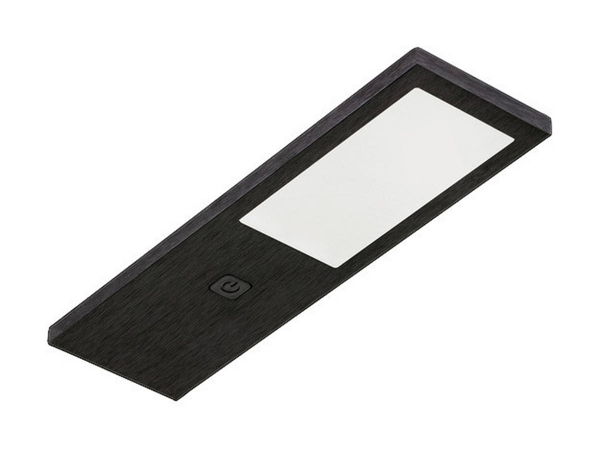 Naber LED-Unterbauleuchte 7062312 schwarz Aluminium B/H/T: ca. 5x18,5x0,66 cm 7062312 - schwarz (5,00/18,50/0,66cm) - Naber