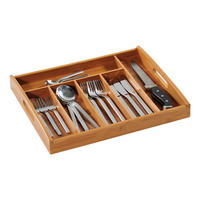 Kesper Besteckkasten natur Bambus B/H/T: ca. 32x4x38 cm Besteckkasten - natur (32,00/4,00/38,00cm) - Kesper