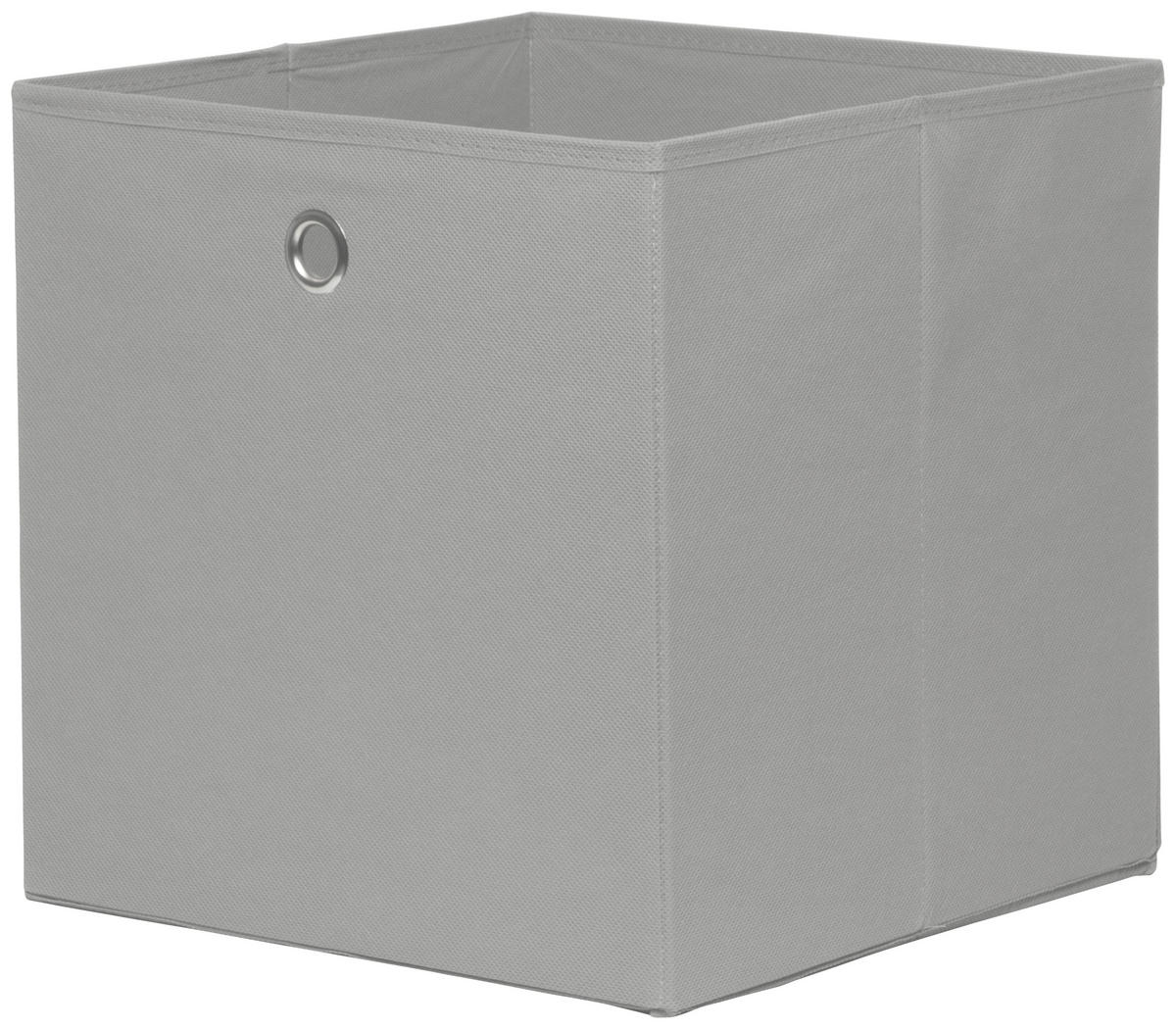 Stoffbox grau B/H/T: ca. 32x32x32 cm Stoffbox_1 - grau (32,00/32,00/32,00cm)