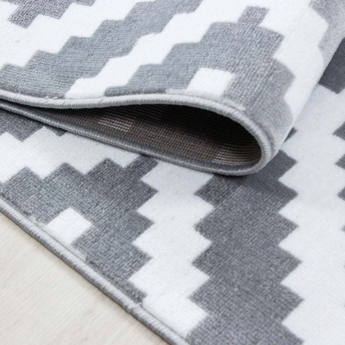 Ayyildiz Teppich PLUS grau B/L: ca. 80x150 cm PLUS - grau (80,00/150,00cm) - Ayyildiz