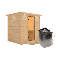 Karibu Sauna Maxi B/H/T: ca. 196x200x196 cm Maxi - (196,00/200,00/196,00cm) - Karibu