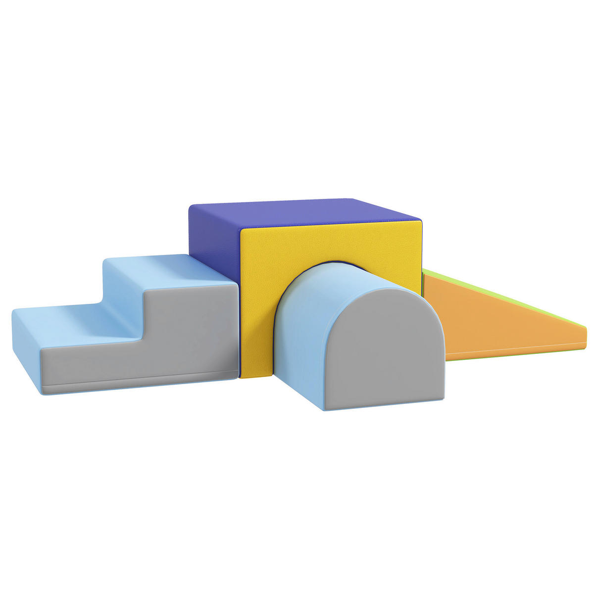 HOMCOM Bausteinset B/H/L: ca. 50x39x150 cm Bausteinset - multicolor (150,00/50,00/39,00cm) - HOMCOM
