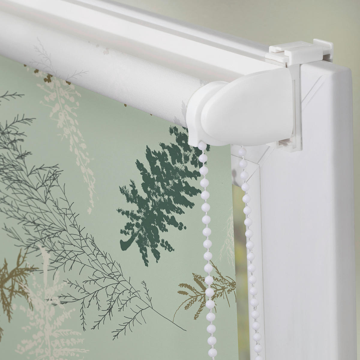 Rollo Fir Branches grün B/L: ca. 90x150 cm Fir Branches - grün (90,00/150,00cm) - LICHTBLICK
