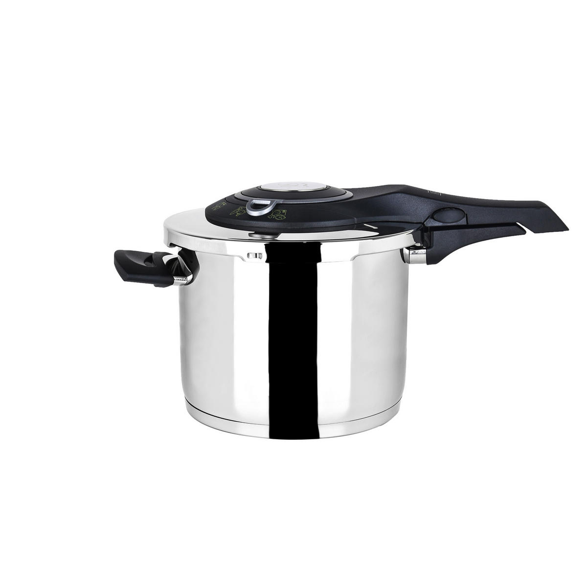 SAN IGNACIO Schnellkochtopf PRO silber Edelstahl D: ca. 22 cm PRO - silber (22,00cm) - SAN IGNACIO