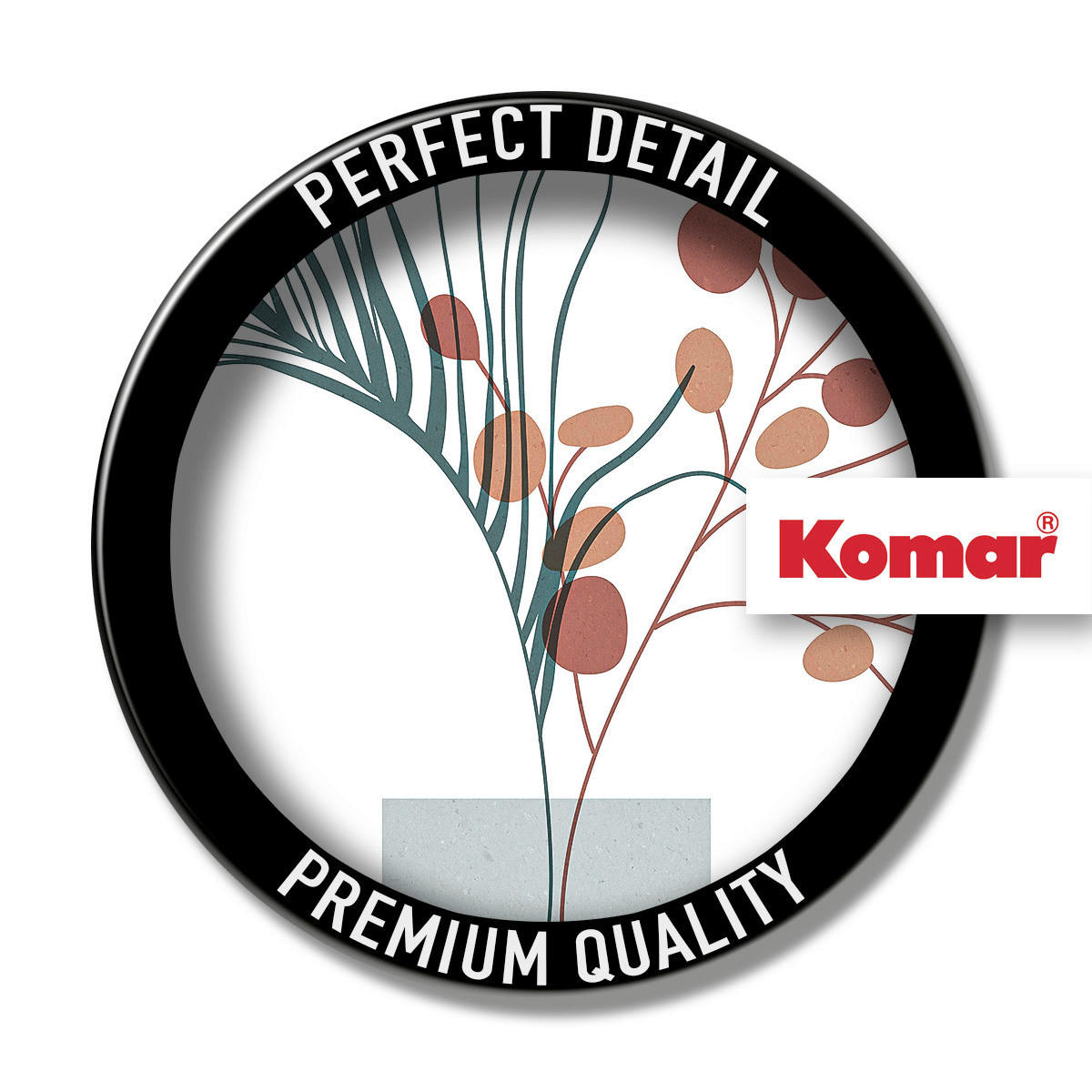 Komar Poster Bohemian Vase Blumen B/L: ca. 50x70 cm Bohemian Vase - (50,00/70,00cm) - Komar