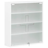 Medizinschrank Bjarne weiß matt B/H/T: ca. 64,2x74,1x19,6 cm Bjarne - weiß (64,20/74,10/19,60cm) - Schildmeyer